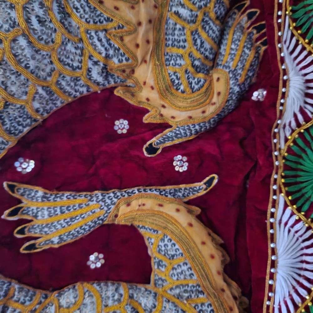 Dragon Embroidery Wall Decorative